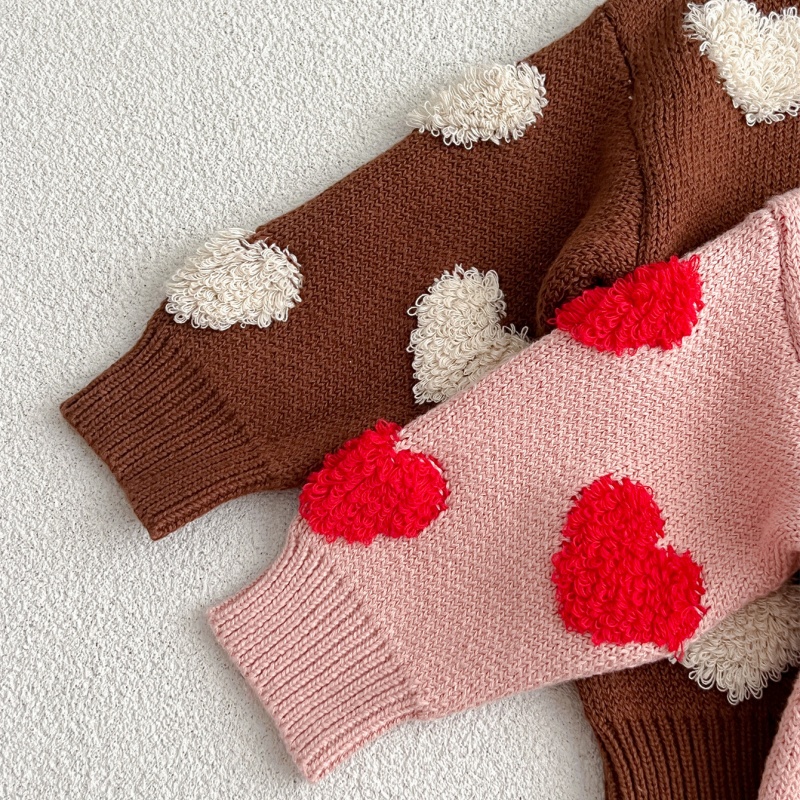 Baby Toddler Girl 3D Love Sweater