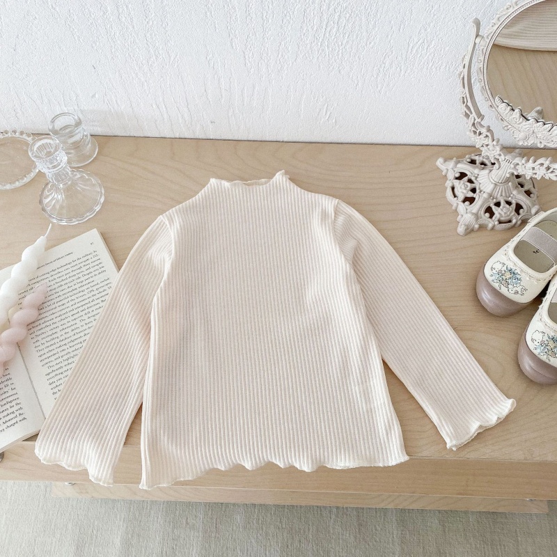 Baby Toddler Girls Half Turtleneck Bottom Top