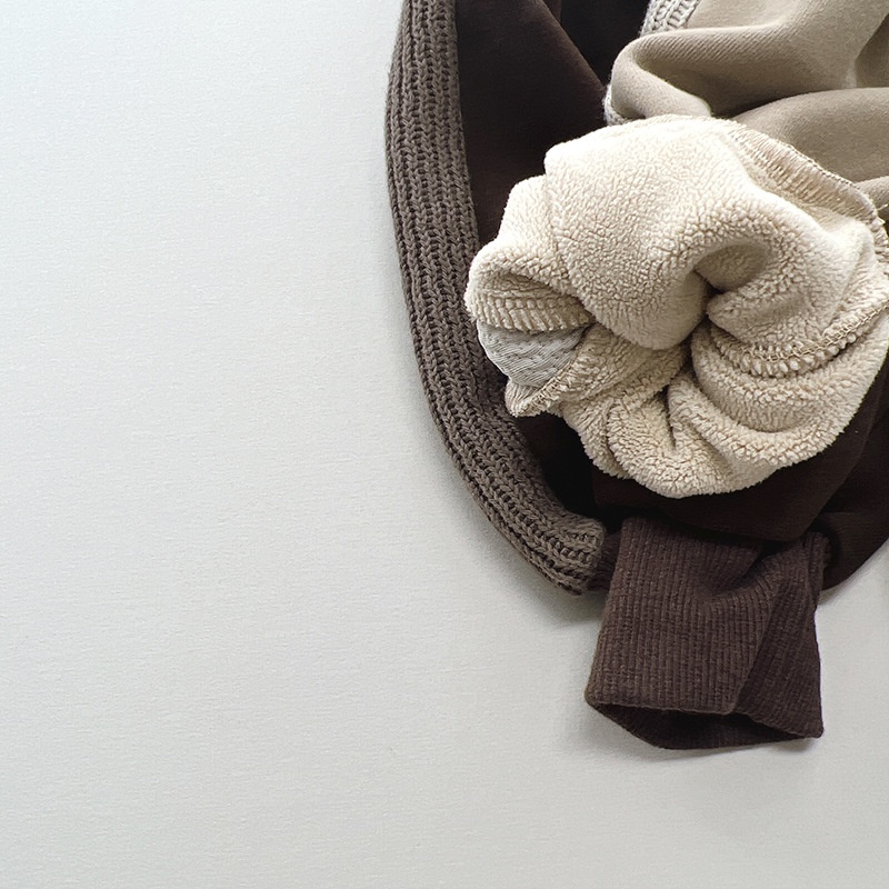 Baby & Kids Patchwork Fleece-Lined Pants