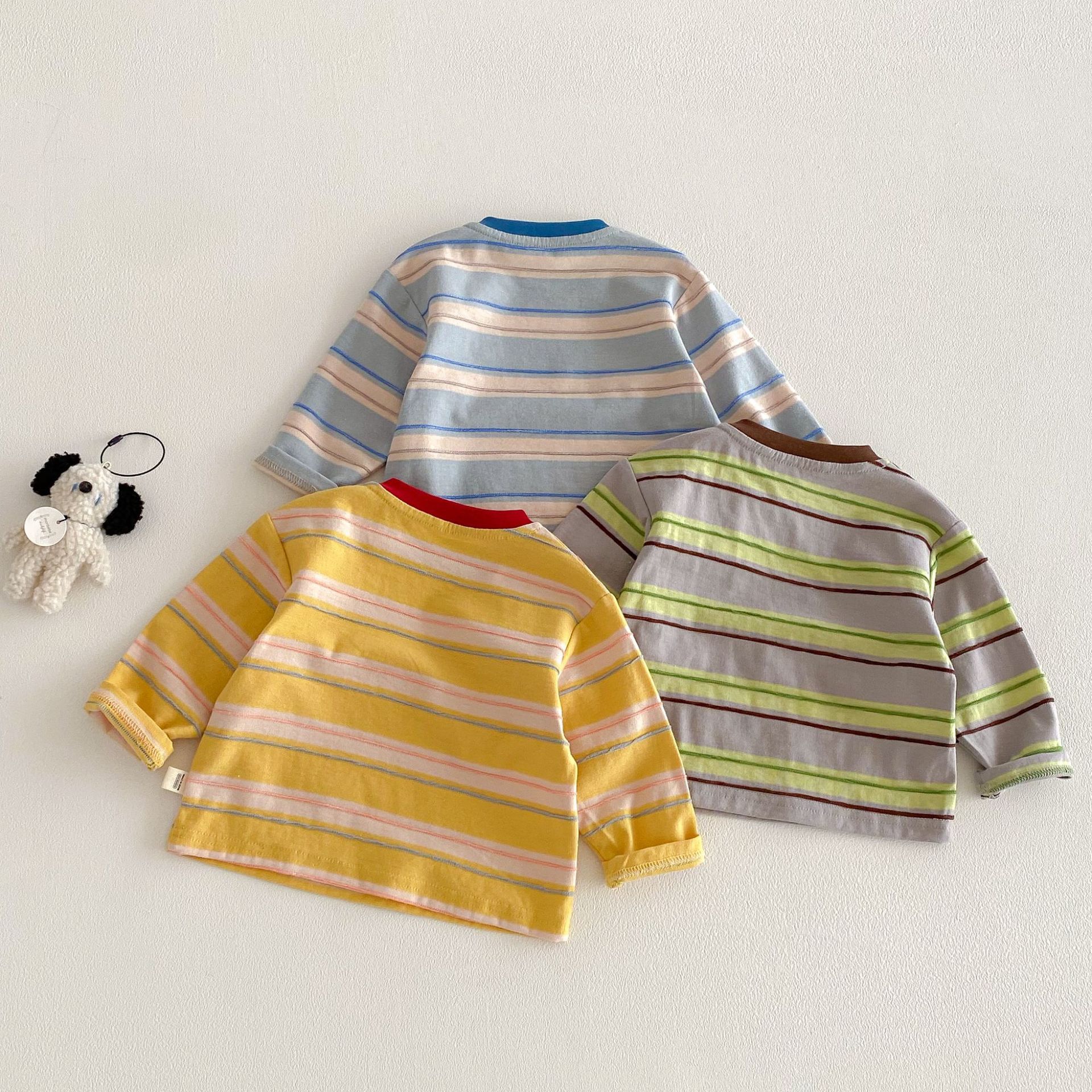 Baby Toddler Puppy Striped T-shirt