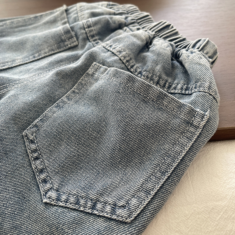 Baby Toddler Dog Denim Casual Pants