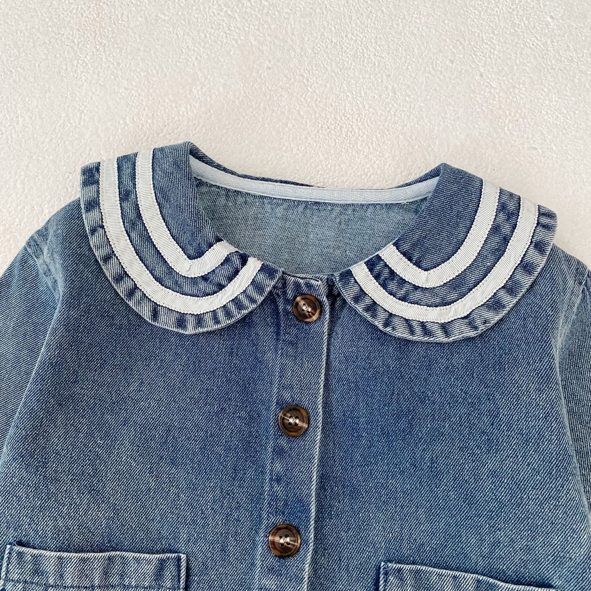 Baby & Toddler Lapel Denim Jacket