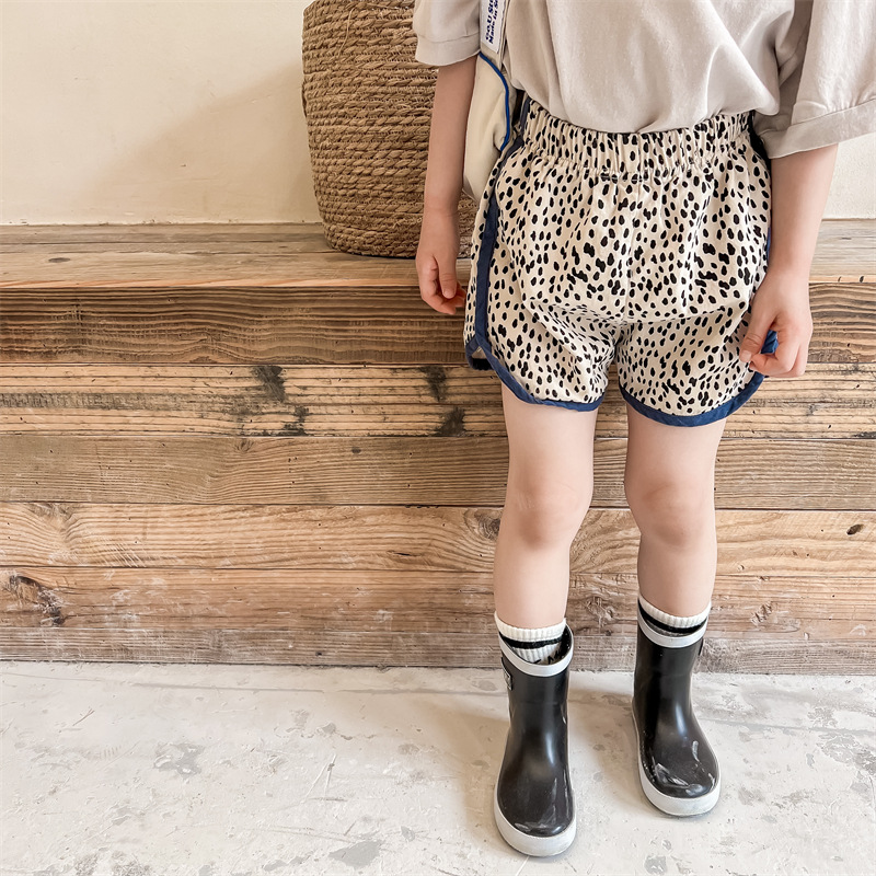 Toddler Leopard-Print Shorts