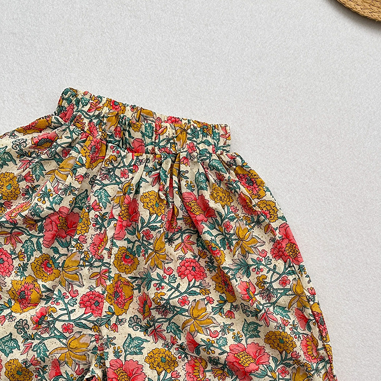 Baby& Kid Floral Casual Shorts