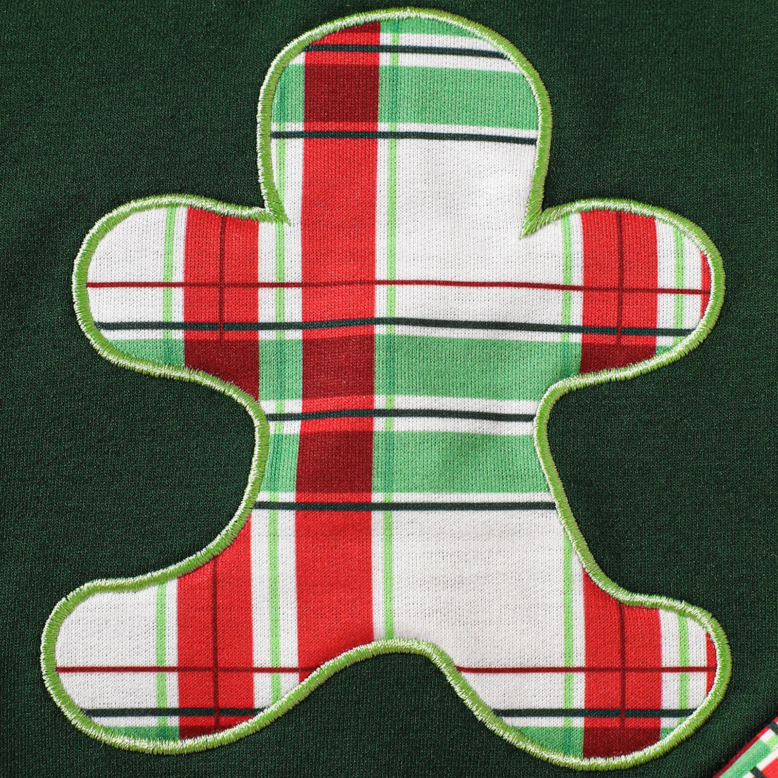 Baby Checkered Gingerbread Man 2-Piece Set