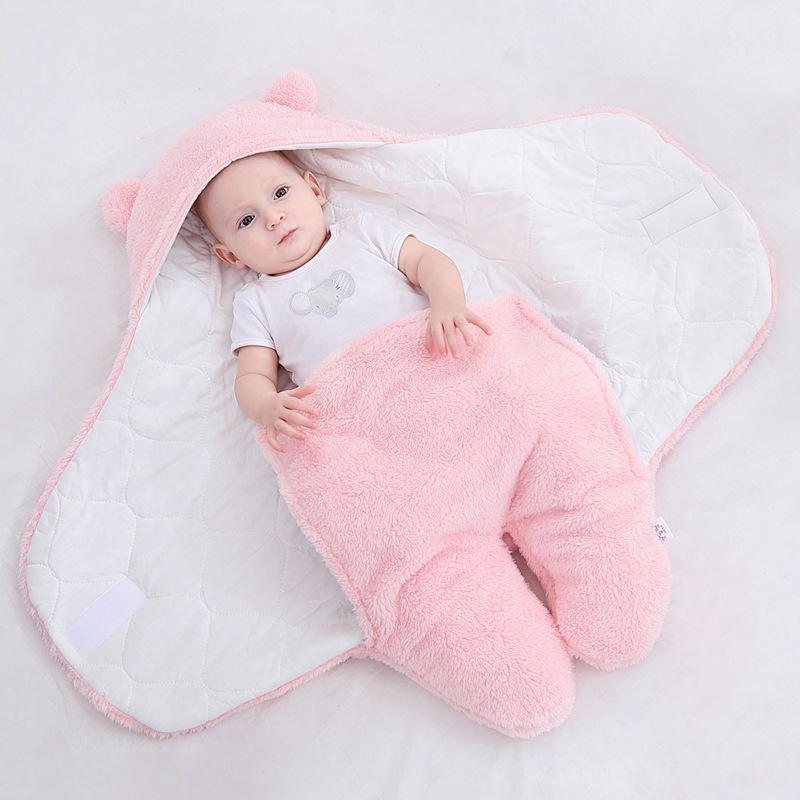 Bears Ears Newborn Baby Sleeping Bag