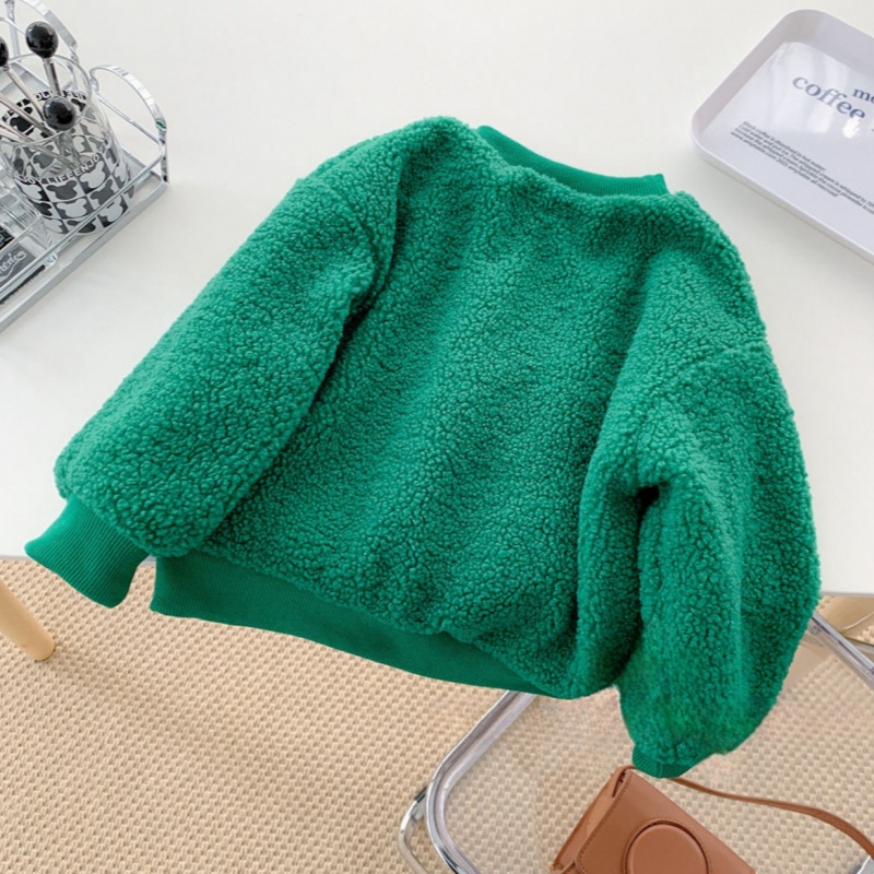 Christmas Baby Toddler Wool Lamb Sweatshirt