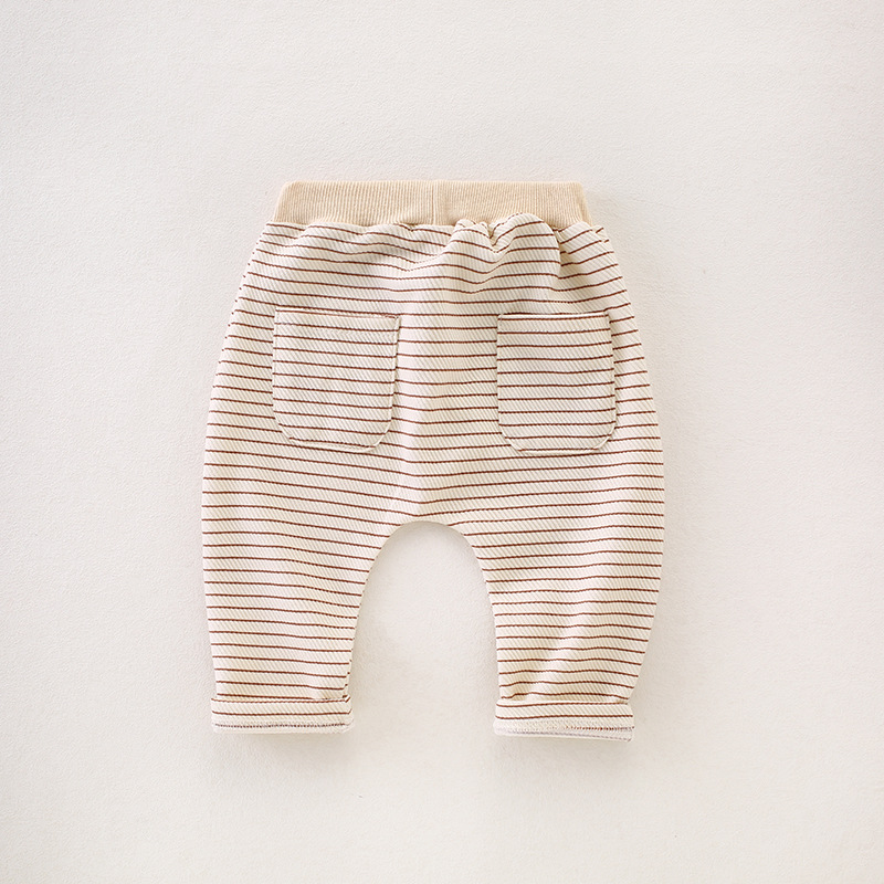 Baby Alphabet Classic Stripe Casual Pants