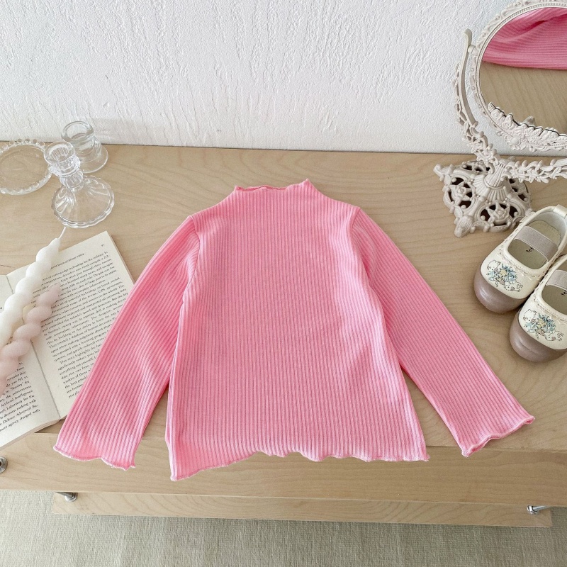 Baby Toddler Girls Half Turtleneck Bottom Top