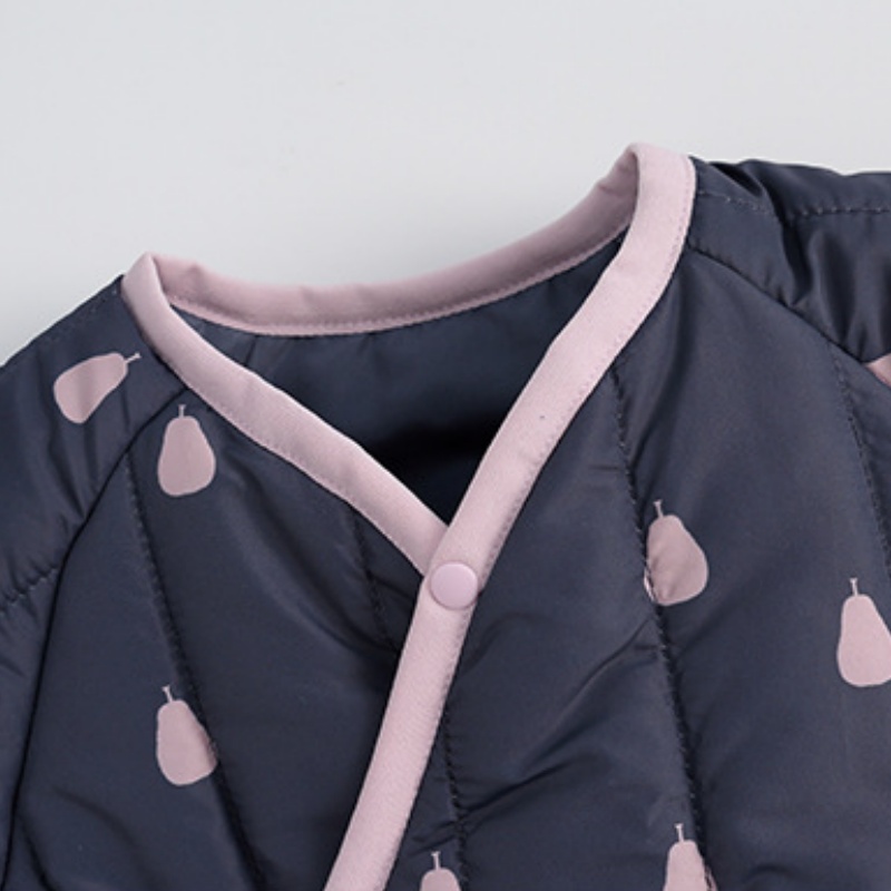 Baby Print Snap-Front Romper