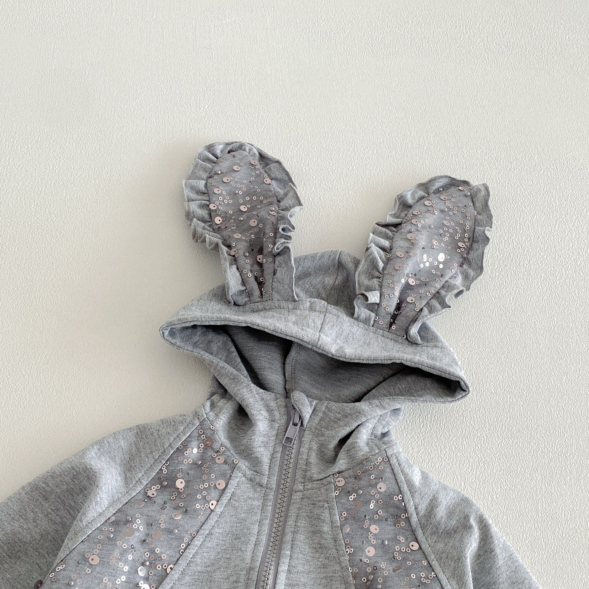 Baby Toddler Girl Rabbit Hooded 2-Piece  Sets