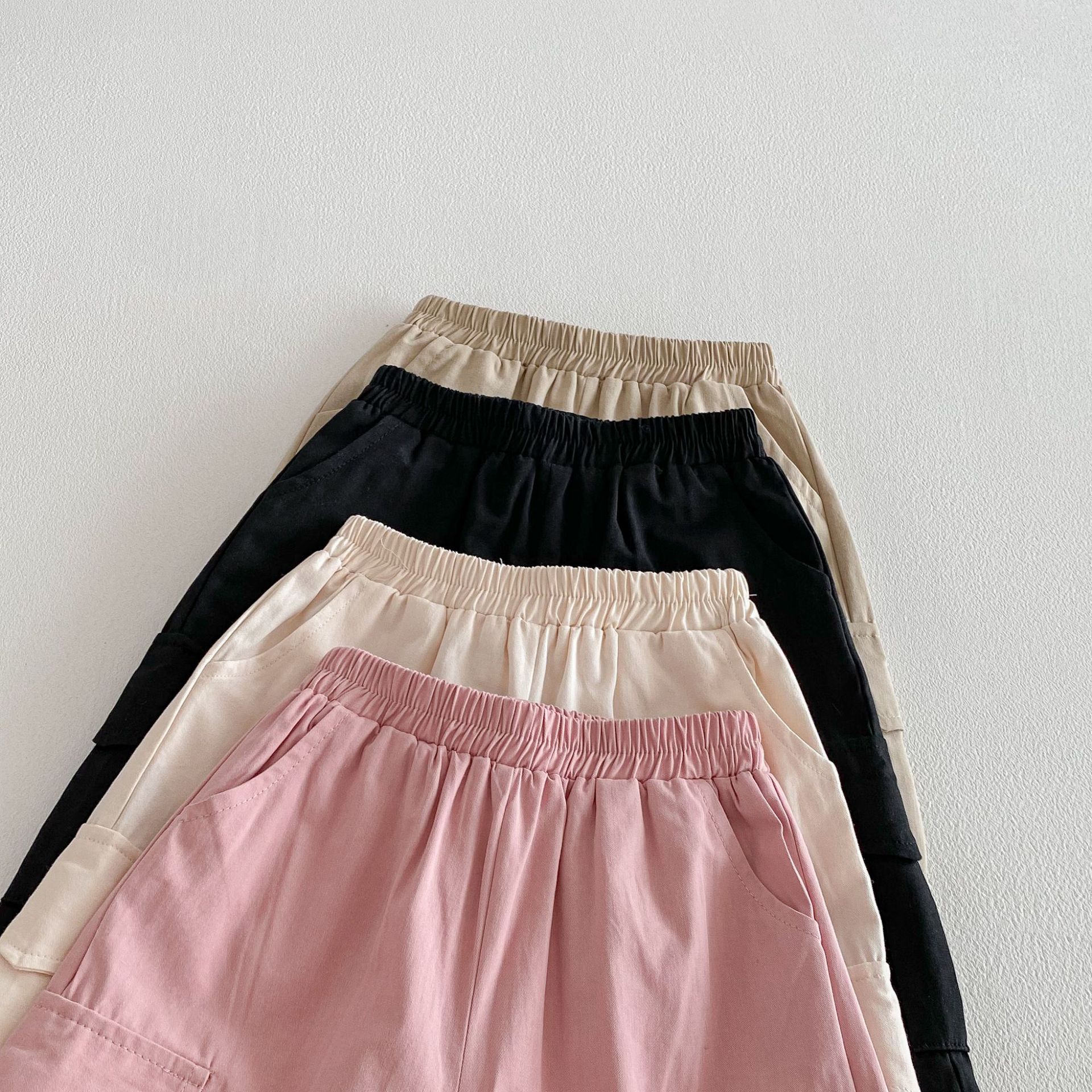 Baby Toddler Solid Color Worker Loose Pants