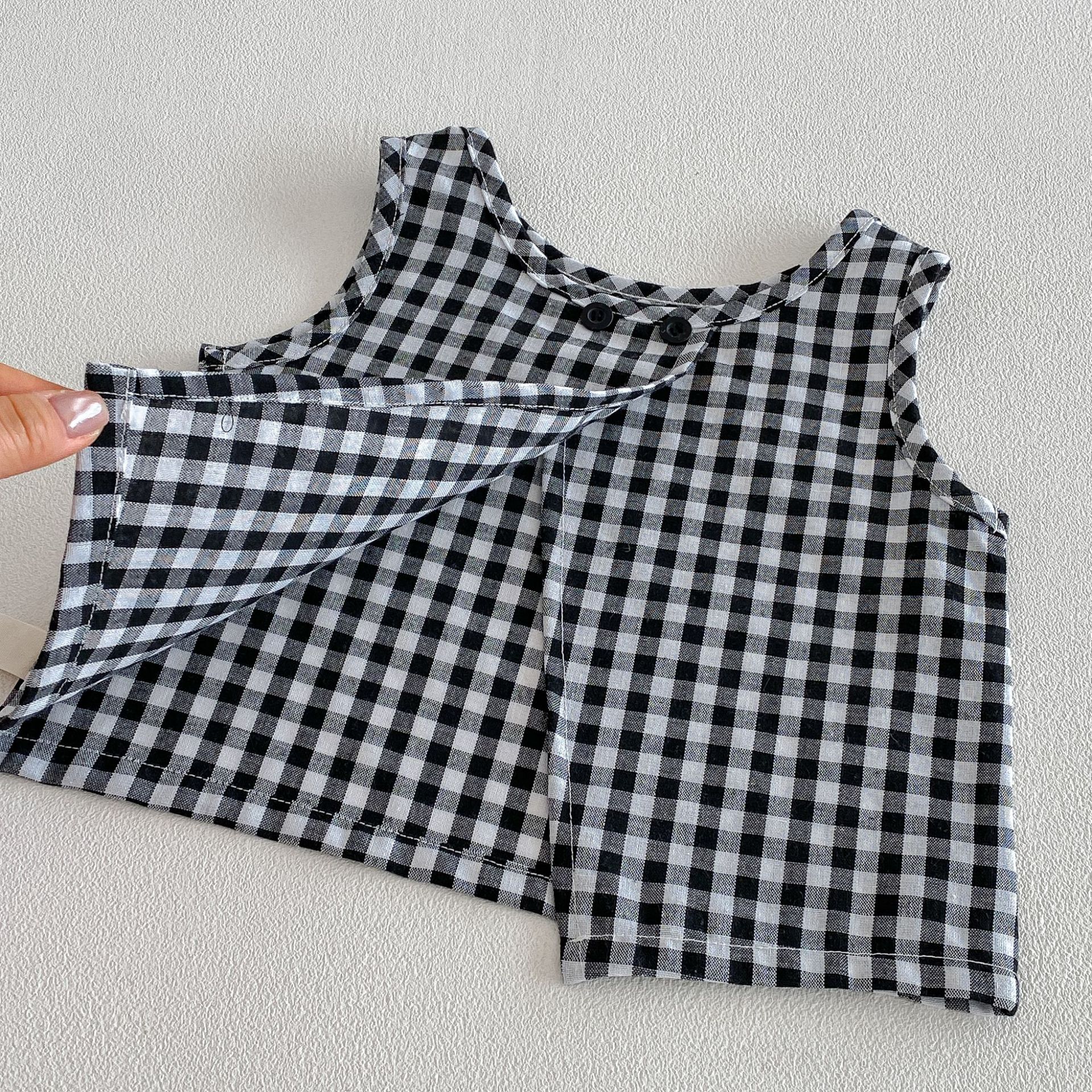 Baby Toddler Plaid 2-Piece Set