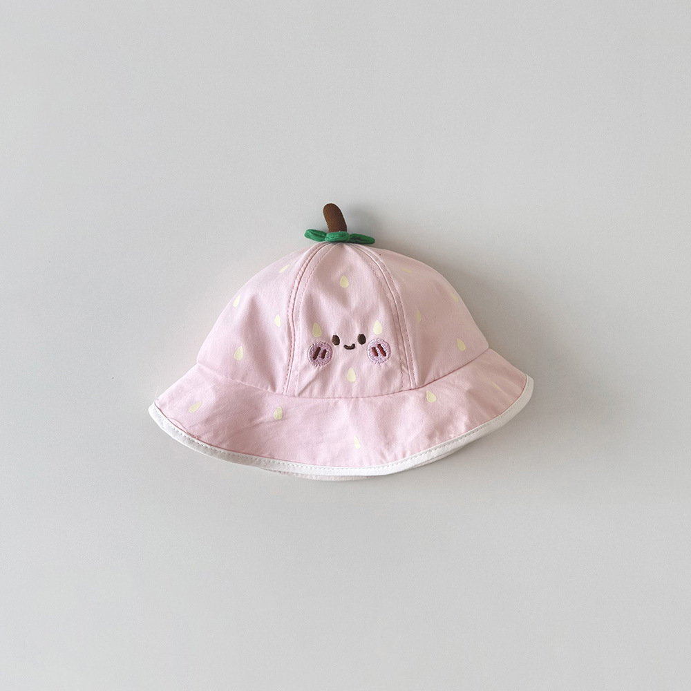 Baby Fruit Smiley Face Bucket Hat