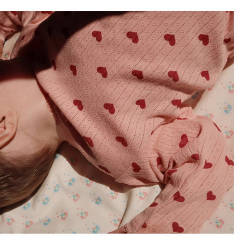 Baby Heart Print Romper