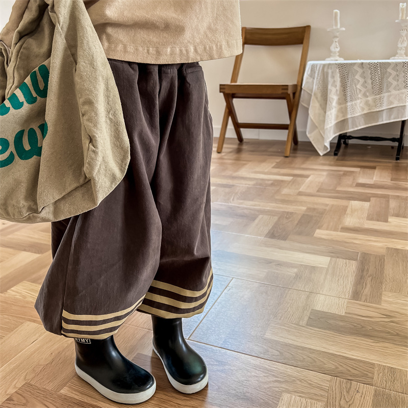 Kids Striped Harem Pants