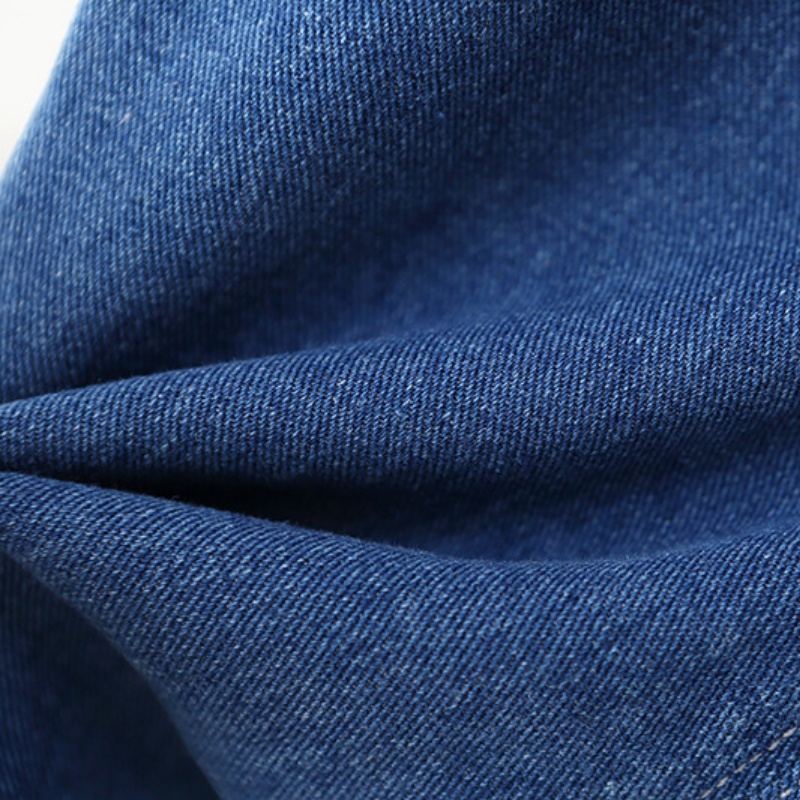 Baby Toddler Mushroom Print Ruffle Denim Overalls