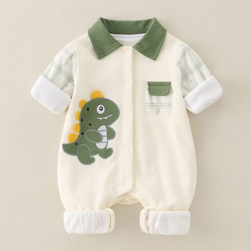 Baby Dinosaur Print Romper