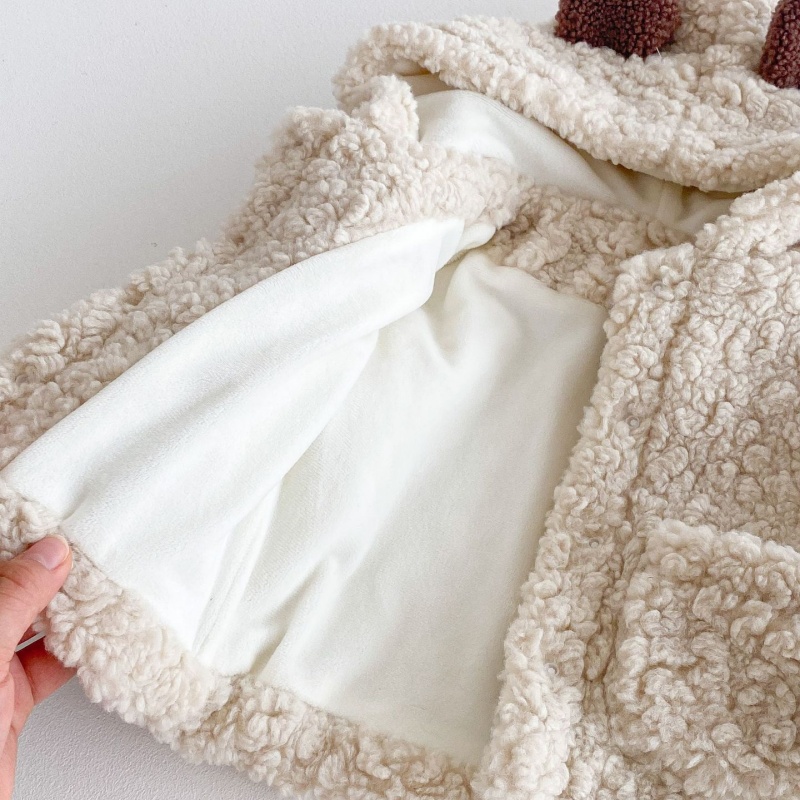 Bear Ears Baby Toddler Warm Outwear