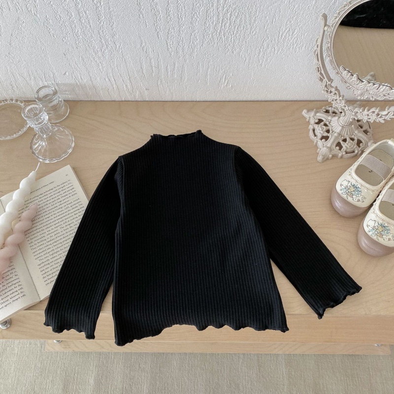 Baby Toddler Girls Half Turtleneck Bottom Top