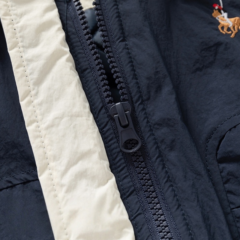 Baby Kids' Boy Color-Blocked Cotton Jacket