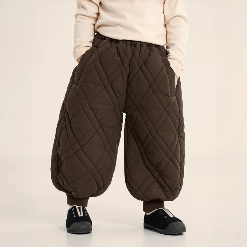 Baby Kids' Fleece-Lined Cuffed Pants