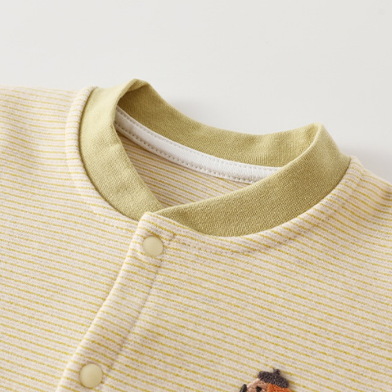 Baby Striped Dachshund Romper