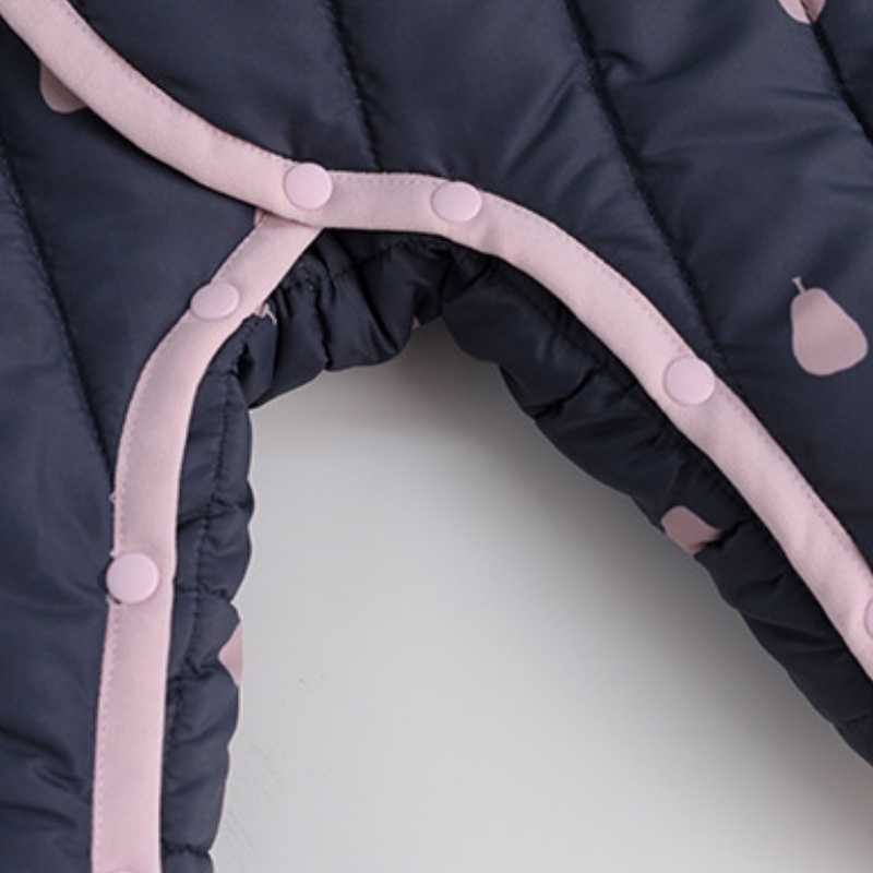 Baby Print Snap-Front Romper