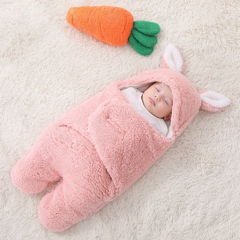 Rabbit Ears Newborn Baby Sleeping Bag