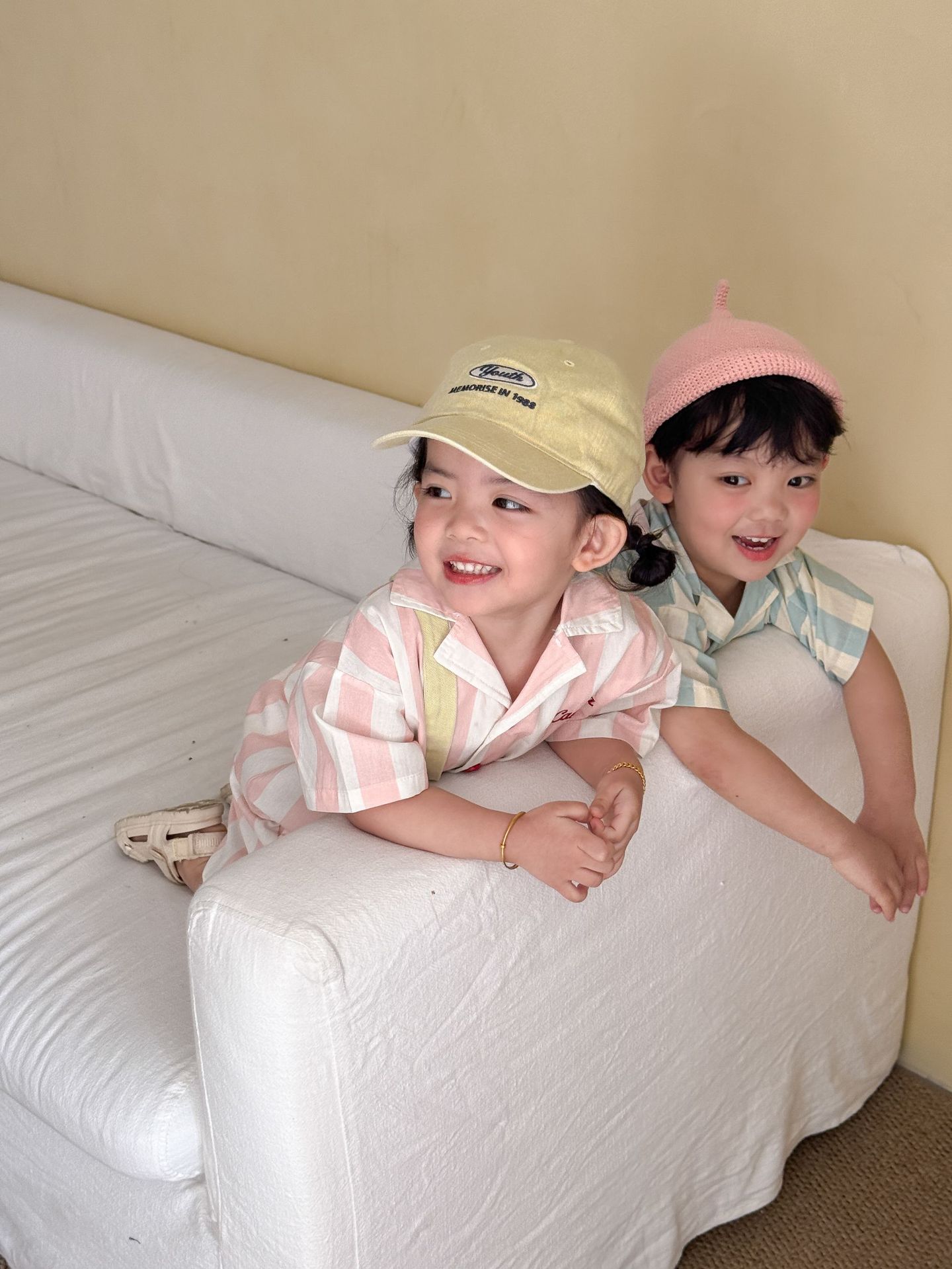 2-Piece Toddler Striped Pajama Set