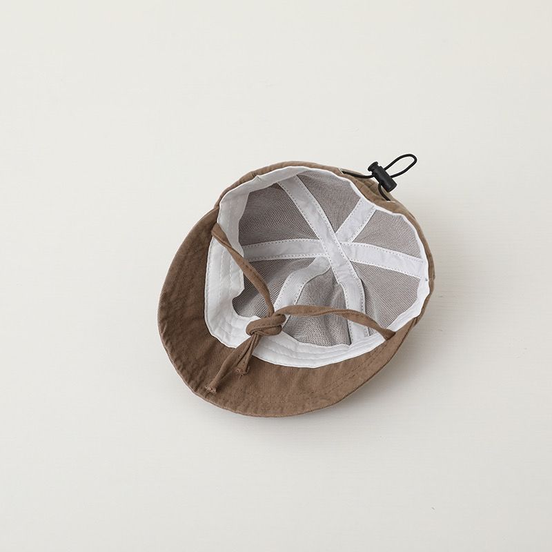 Baby Solid Color Duckbill Fisherman Hat