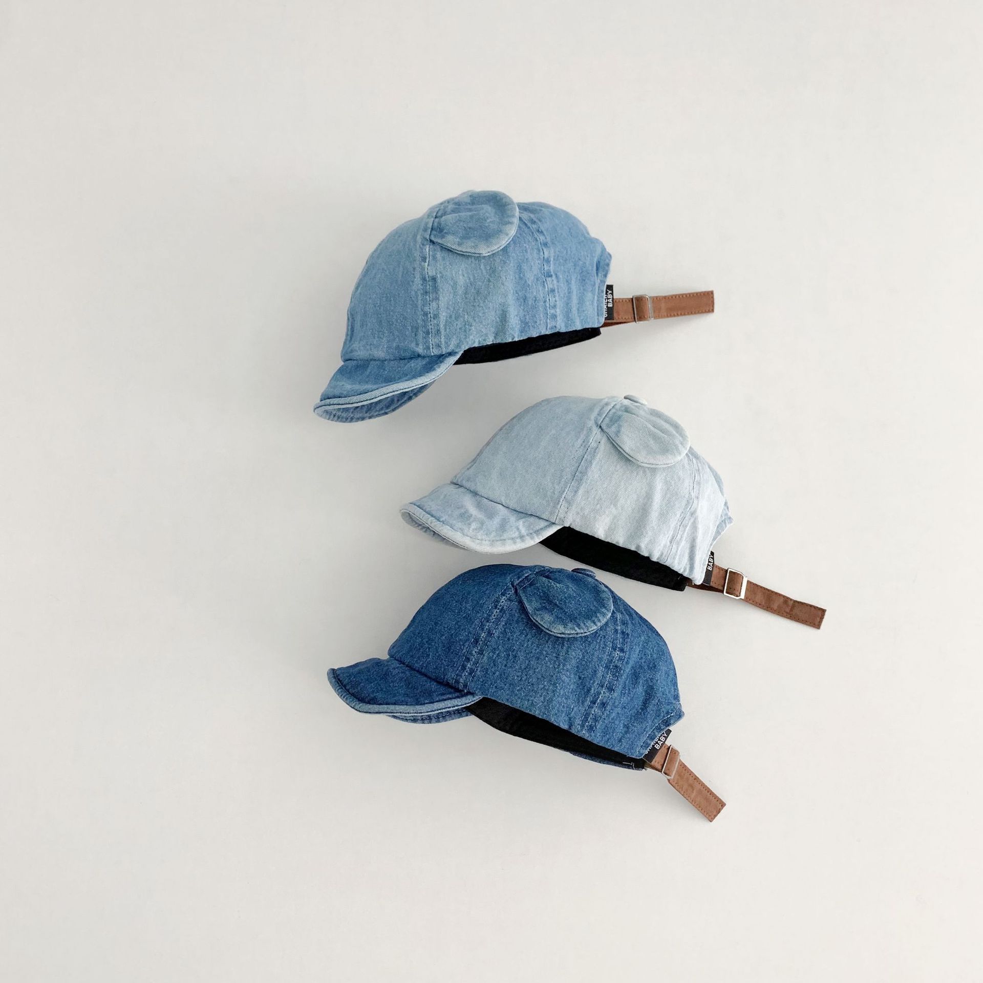 Baby Cute Little Ears Denim Baseball Hat