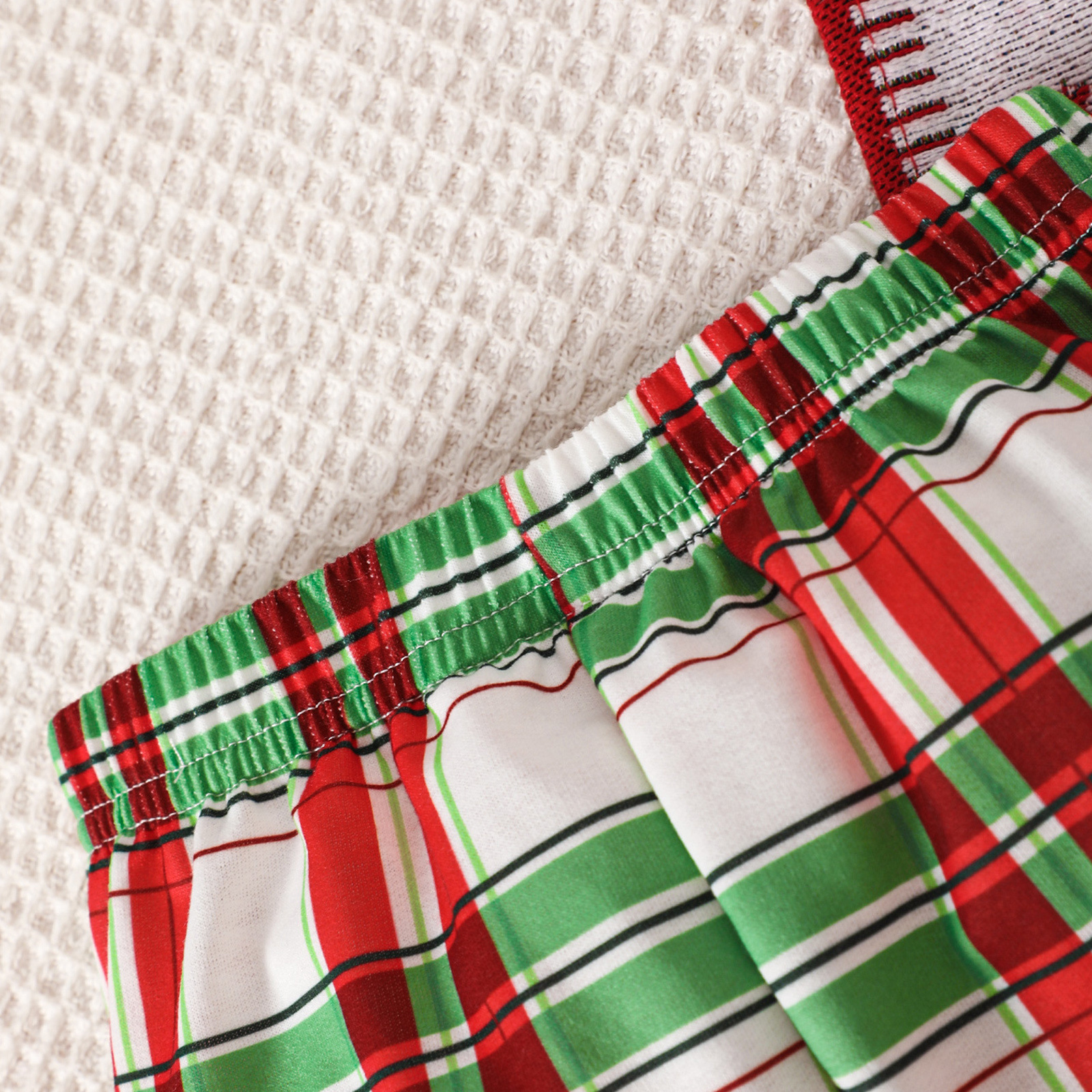 Baby Checkered Gingerbread Man 2-Piece Set