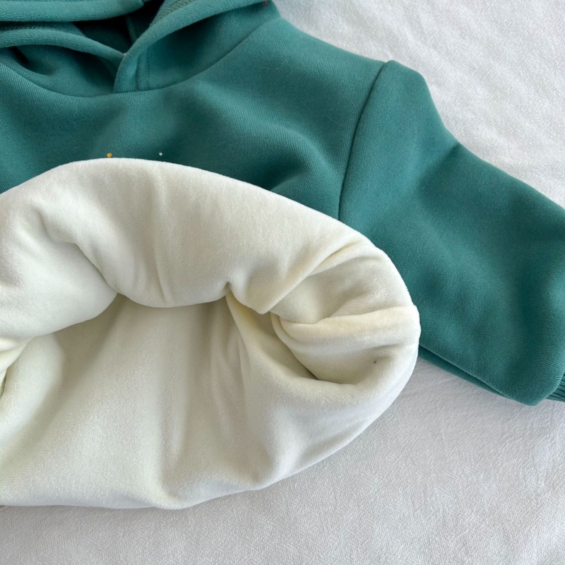 Baby Christmas Padded Hooded Sweatshirt