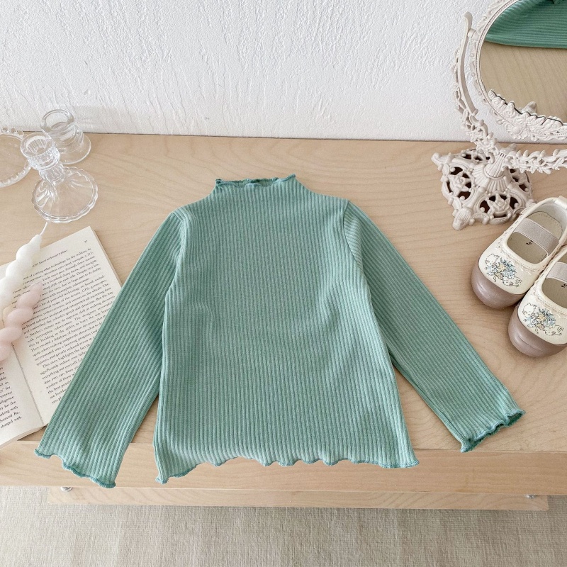 Baby Toddler Girls Half Turtleneck Bottom Top