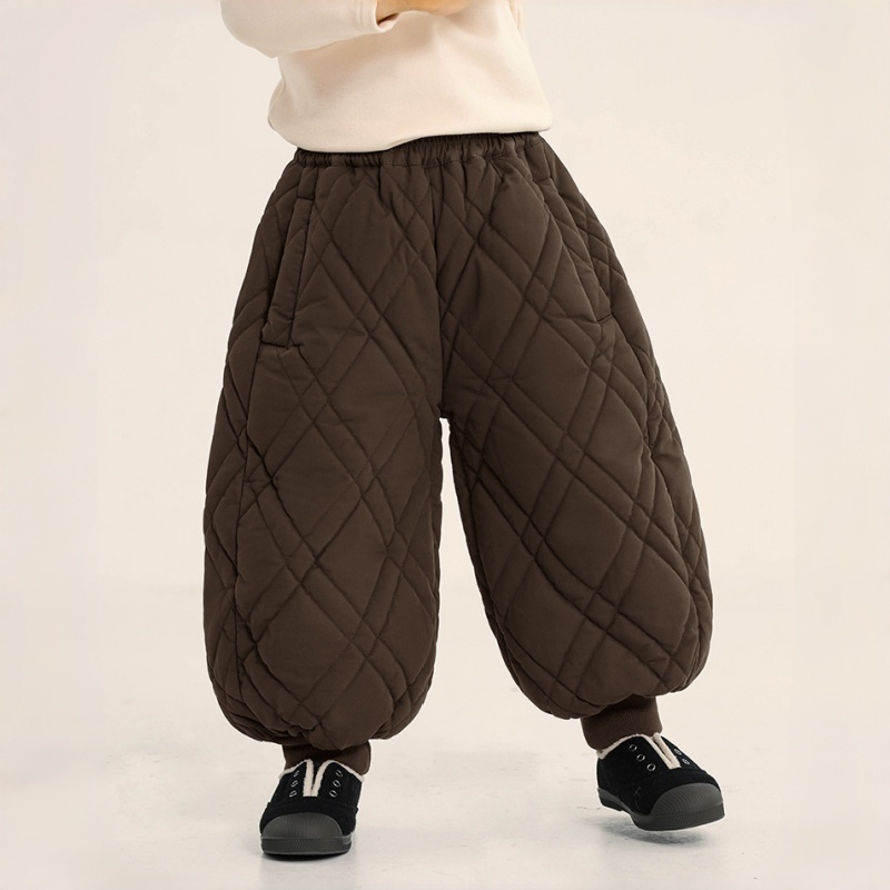 Baby Kids' Fleece-Lined Cuffed Pants