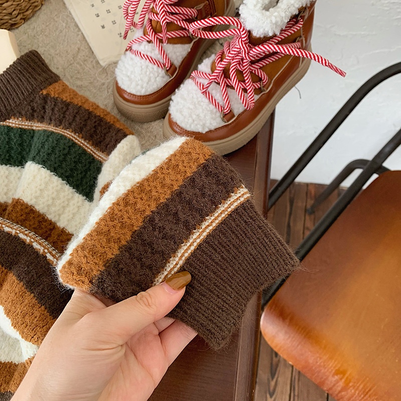 Baby & Kids' Boys' Warm Striped Sweater