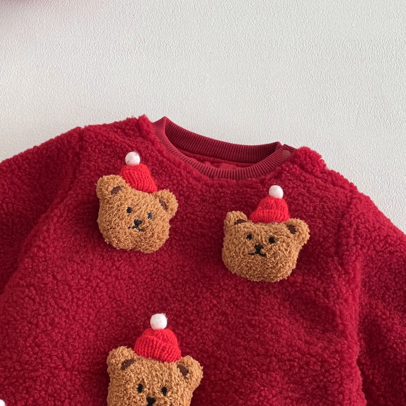 Baby Christmas Bear Romper