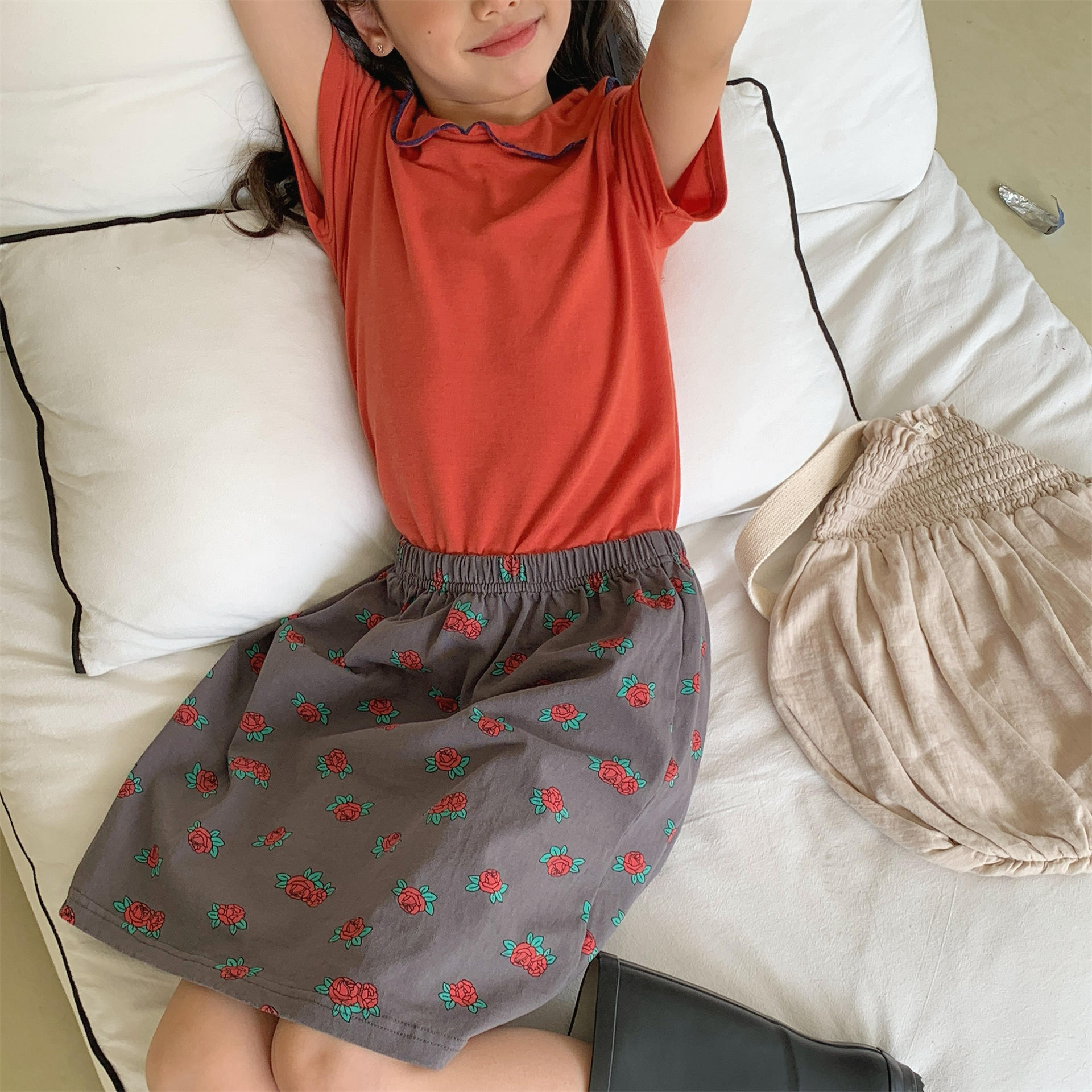Kids Rose Casual Dress