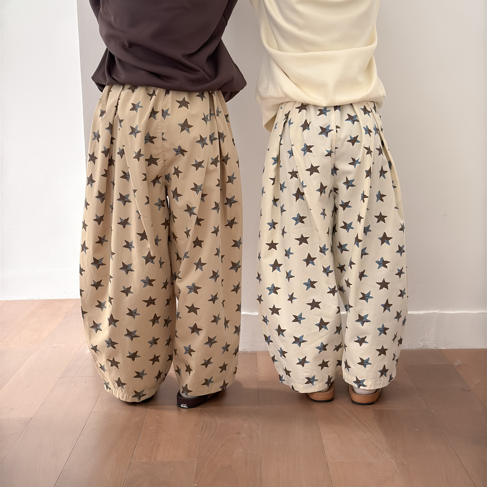 Kids All Over Print Stars Loose Pants