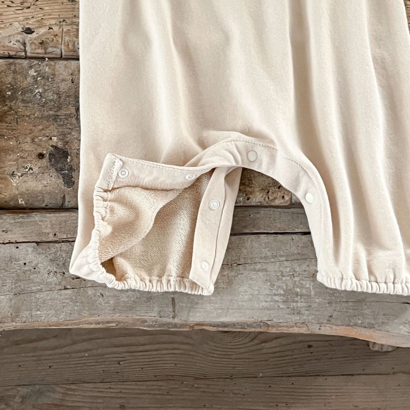 Baby Pink Striped Rabbit Overalls