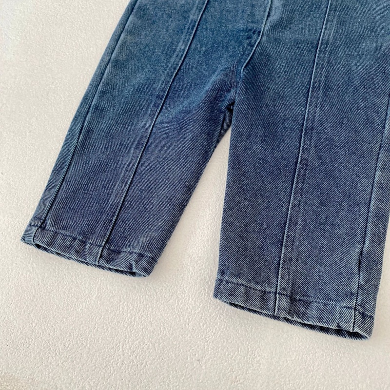 Baby Sleeveless Denim Overalls 