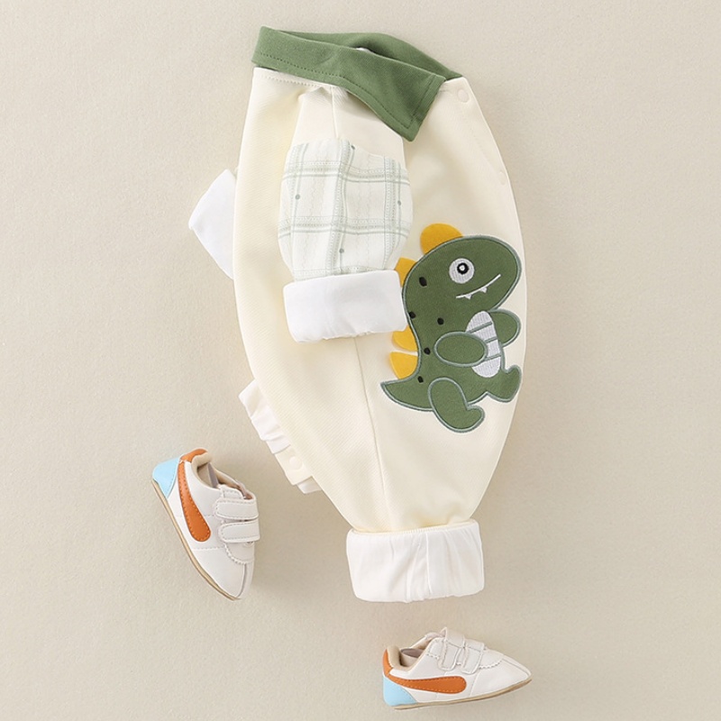 Baby Dinosaur Print Romper