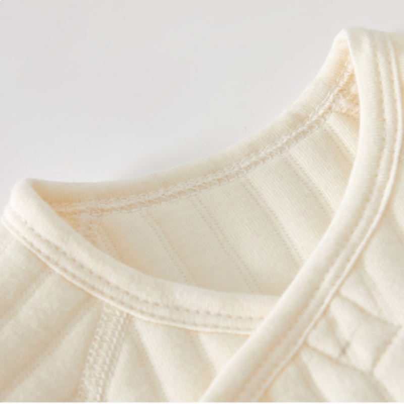 Bear Embroidered  Baby Newborn Warm Romper