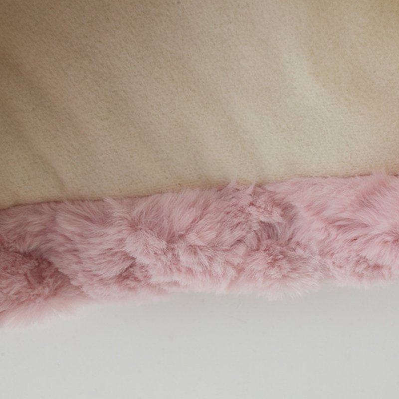 Rabbit Ear Baby Toddler Girls Hairy Outerwear (including gloves)