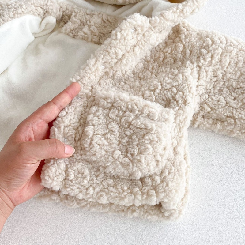 Bear Ears Baby Toddler Warm Outwear