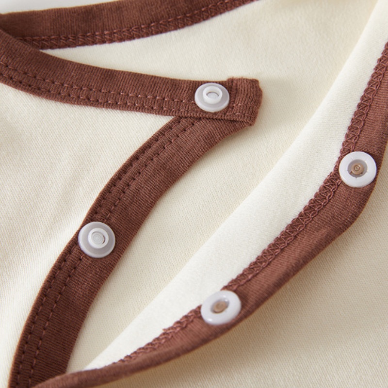 Baby Newborn Bear Colorblock 2-Piece Set