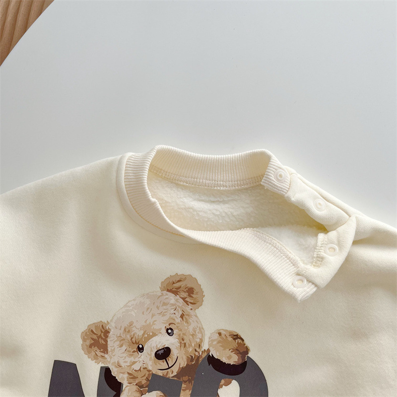 Baby Newborn Bear Warm Romper