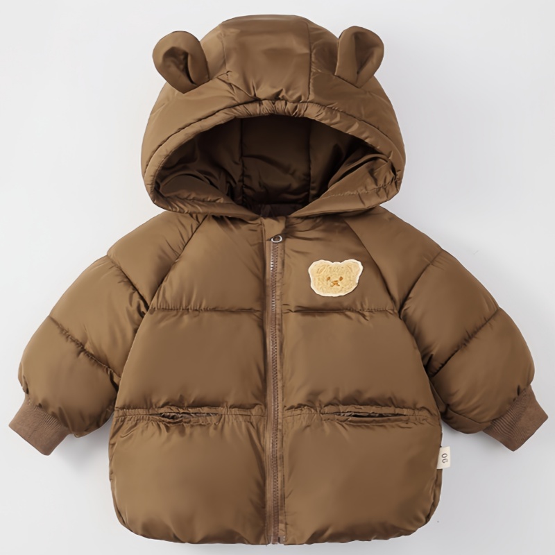 Baby Toddler Bear Warm Cotton Coat