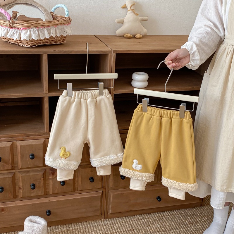 Baby Toddler Yellow Duck Coat and Pants 